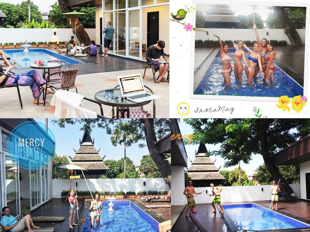 Mercy Hostel Chiang Rai Exteriör bild